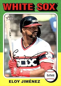 Amazon.com: 2024 Topps Heritage Baseball #165 Eloy Jimenez