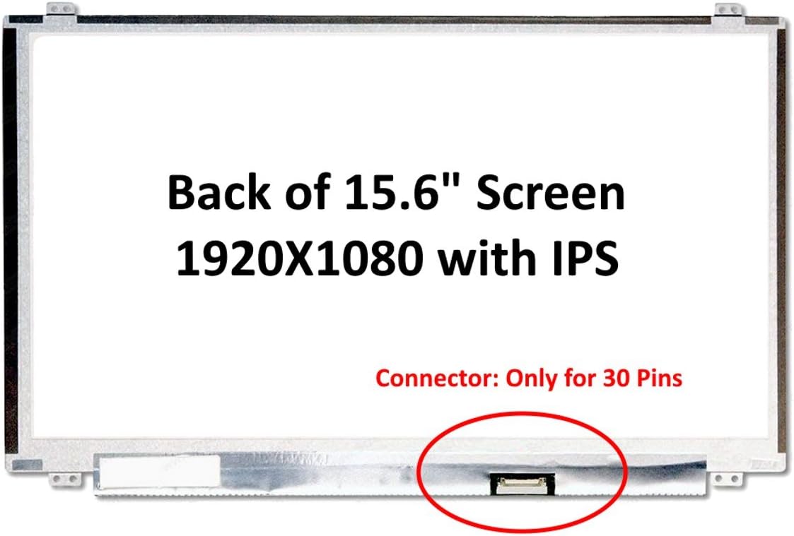 New 15.6 inches Compatible with Innolux (CMO) N156HCE-EAA/ N156HCE-EAA REV.C1 IPS FHD 1080P Laptop LED LCD Replacement Screen