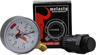 Melasty, Vacuum Regulator for Cow and Goat Milking Machines and Vacuum Gauge Combo!