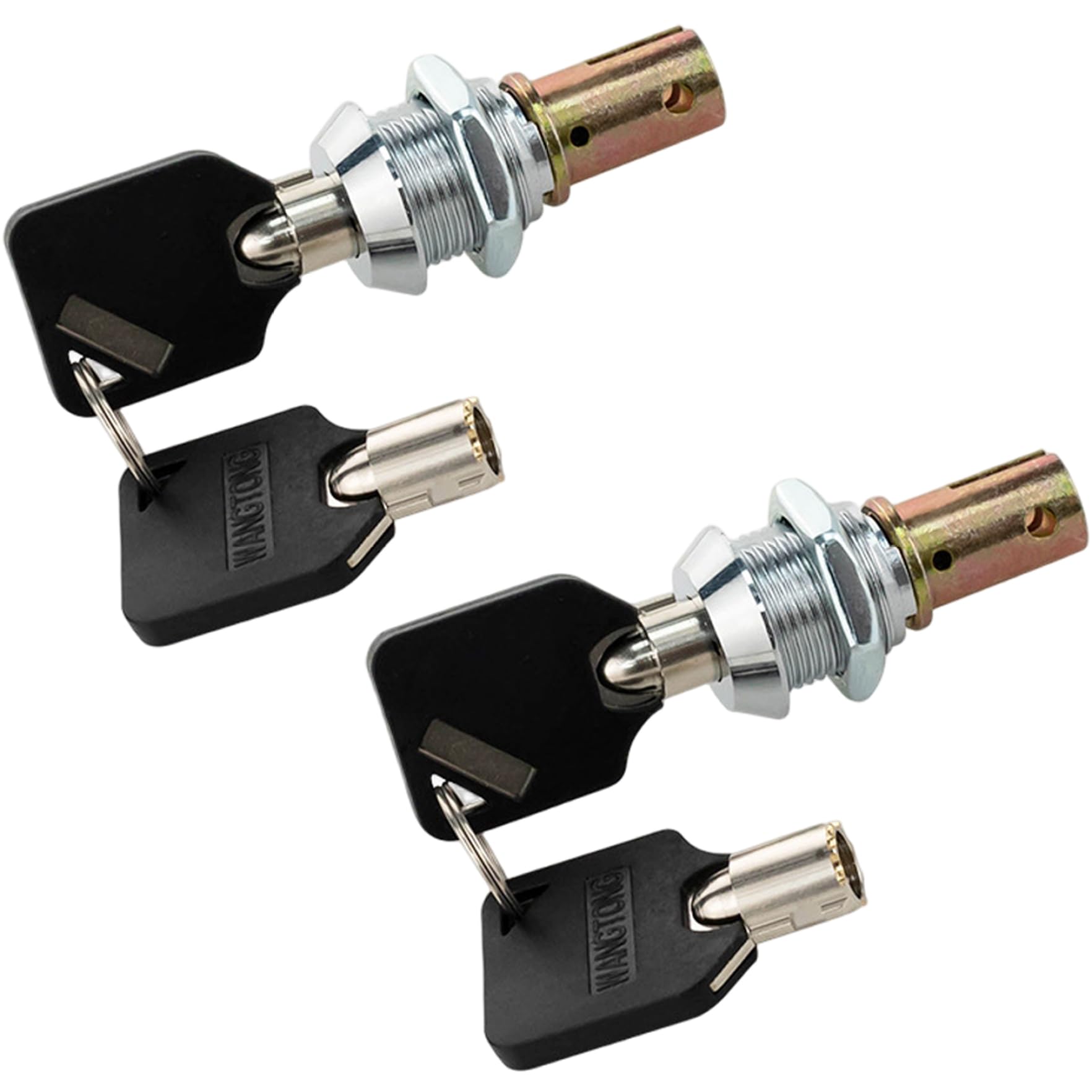 Serrure de remplacement sécurisée en zinc pour boîte à outils et rangement de meuble
