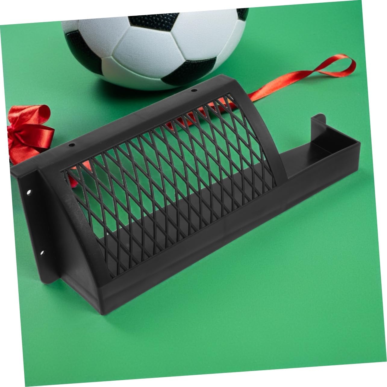 Foosball Table Ball Holder Box and Goal Net Frame Replacement Parts Mesh Storage for Table Soccer Accessories 11.81X4.33X2.36In Lightweight Durable for Game Equipment Repair