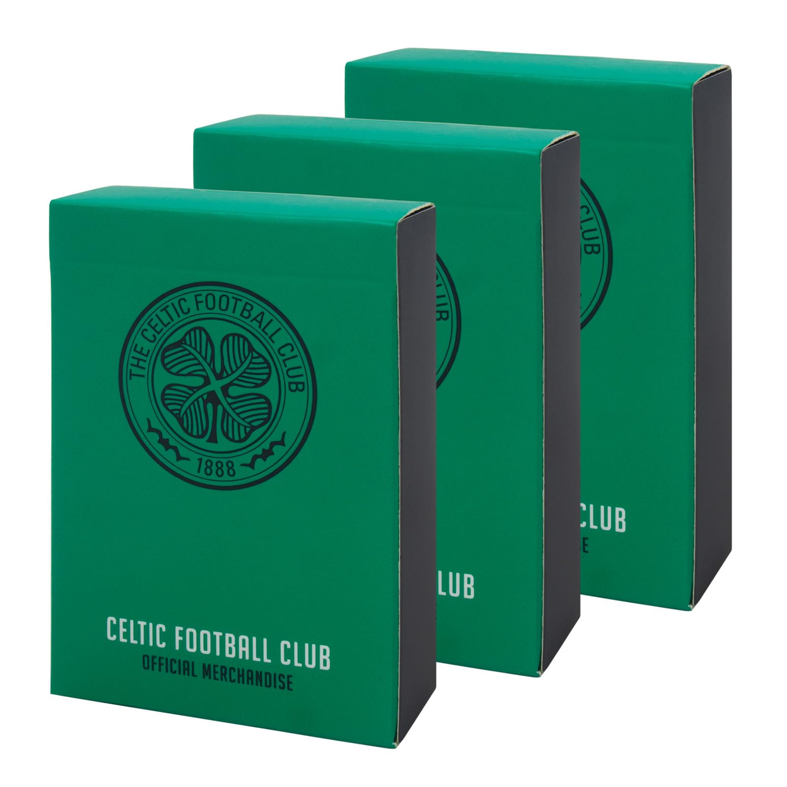 Celtic F.C. Playing Cards - Official Football Gift 52-Card Deck, 3 Pack