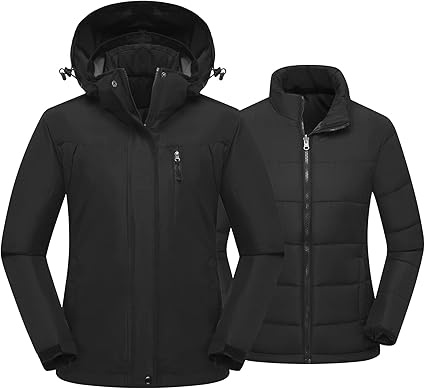 Amazon women's 3 in 1 jacket Clearance