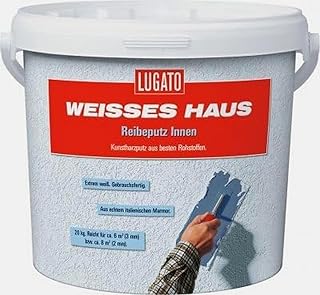 Lugato Weisses Haus Reibeputz Innen 2mm 8 kg