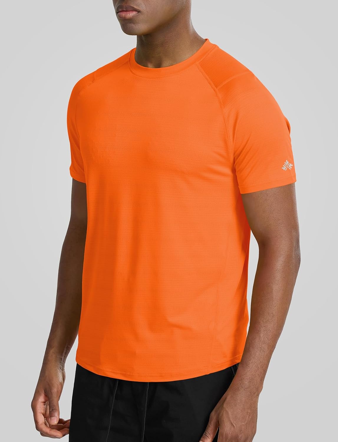 Zengjo Mens Workout Shirts Quick Dry Short Sleeve Athletic Running Gym T Shirt - Image 3