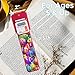 Mark-My-Time Digital Bookmark and LED Light - Timer for Kids with Book Light, Reading Incentives, Christmas Gift & Stocking Stuffer - 3D Flip Clownfish/Butterfly