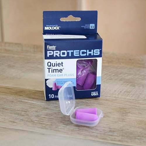 Miniatura 30 de Flents Protechs - Tapones de espuma para los oídos, 50 pares para dormir, ronquidos, ruido fuerte, viajes, conciertos, construcción, estudio