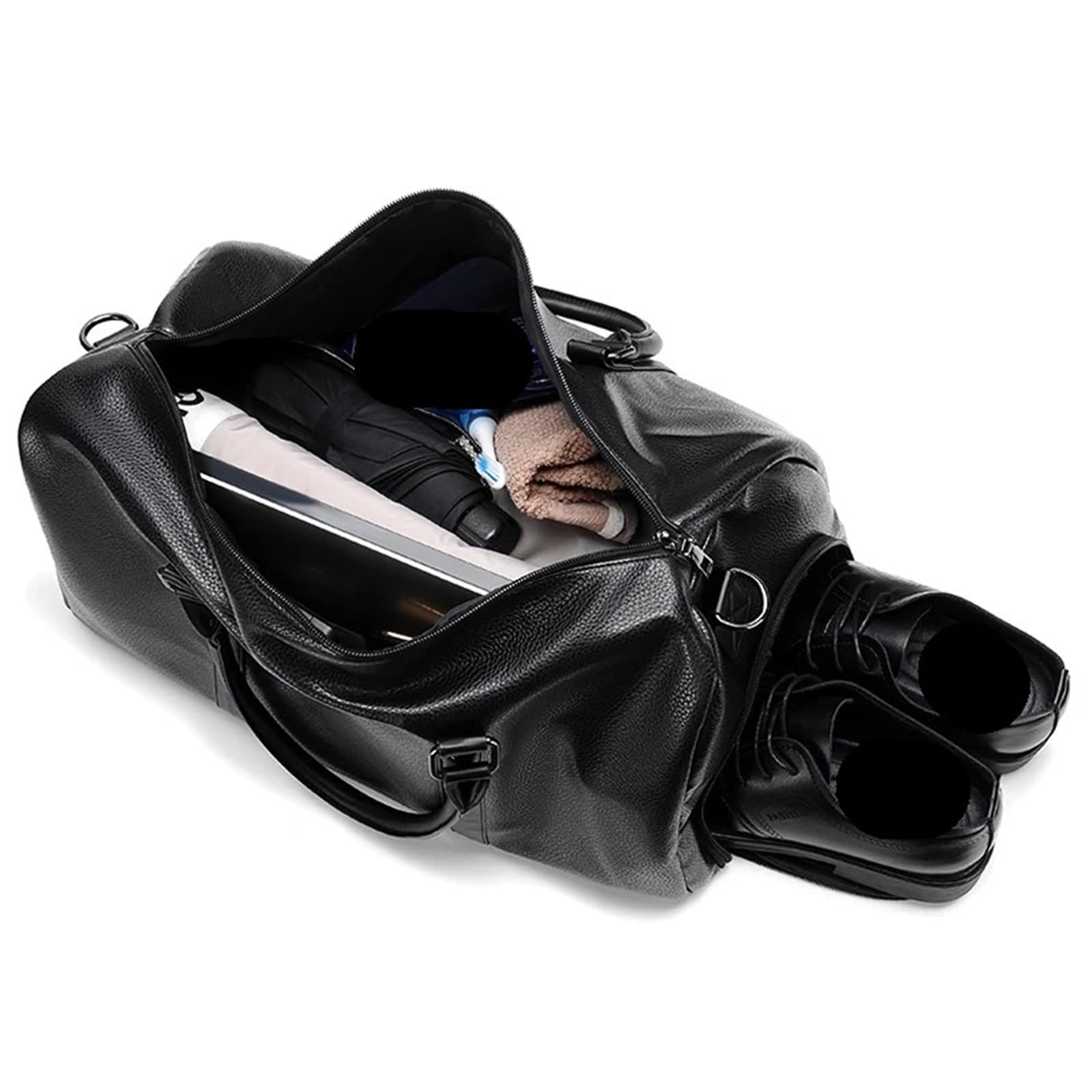 Borsone da Viaggio Borsa da viaggio unisex di grande capacità Borse palestra sportive for donne Borsone notturno con scomparto for scarpe