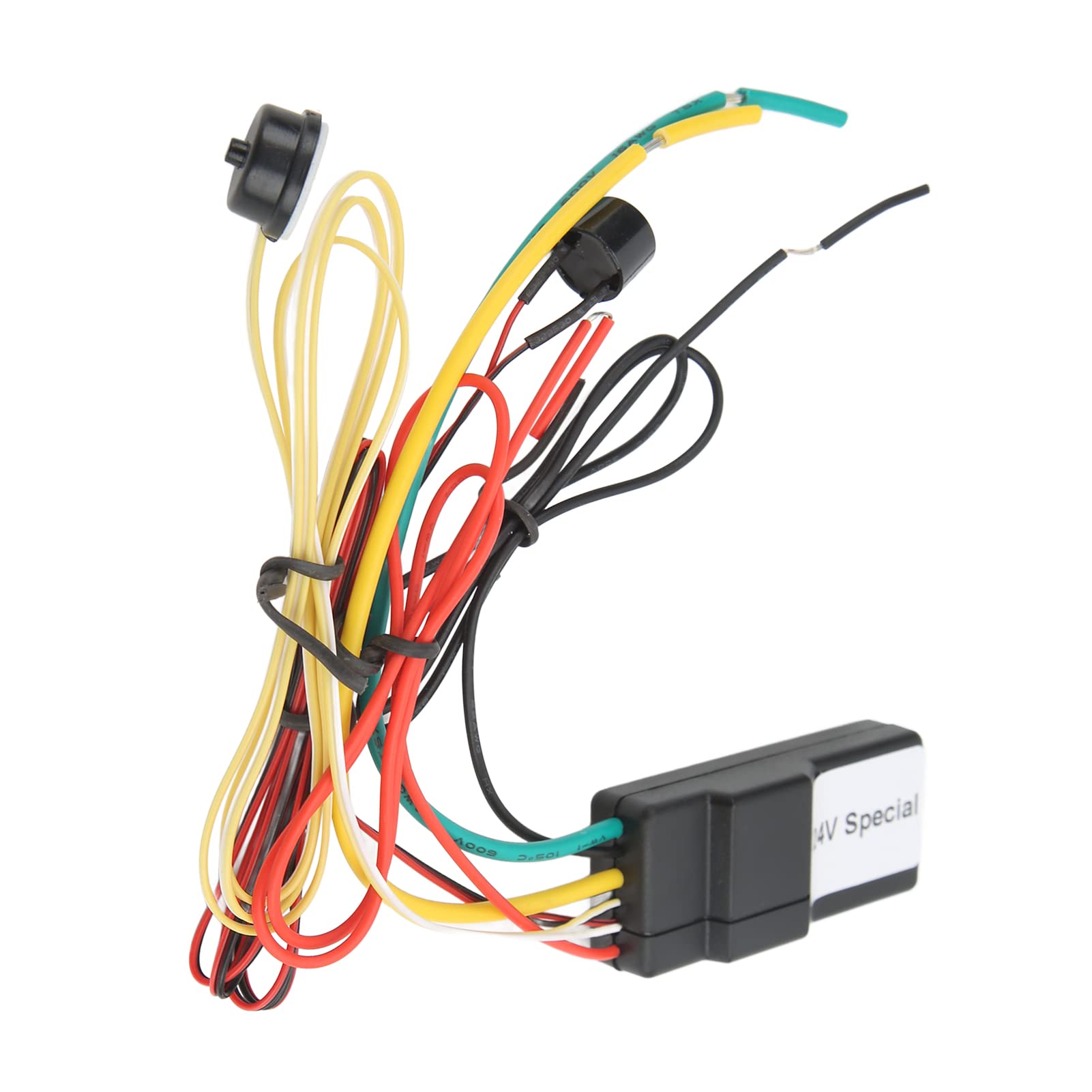 Alarme d'immobilisation sans Fil, système de sécurité sonore Anti-détournement de Verrouillage du Moteur 2,4 GHz pour Voitures, camions, Bus et Camping-Cars 24 V