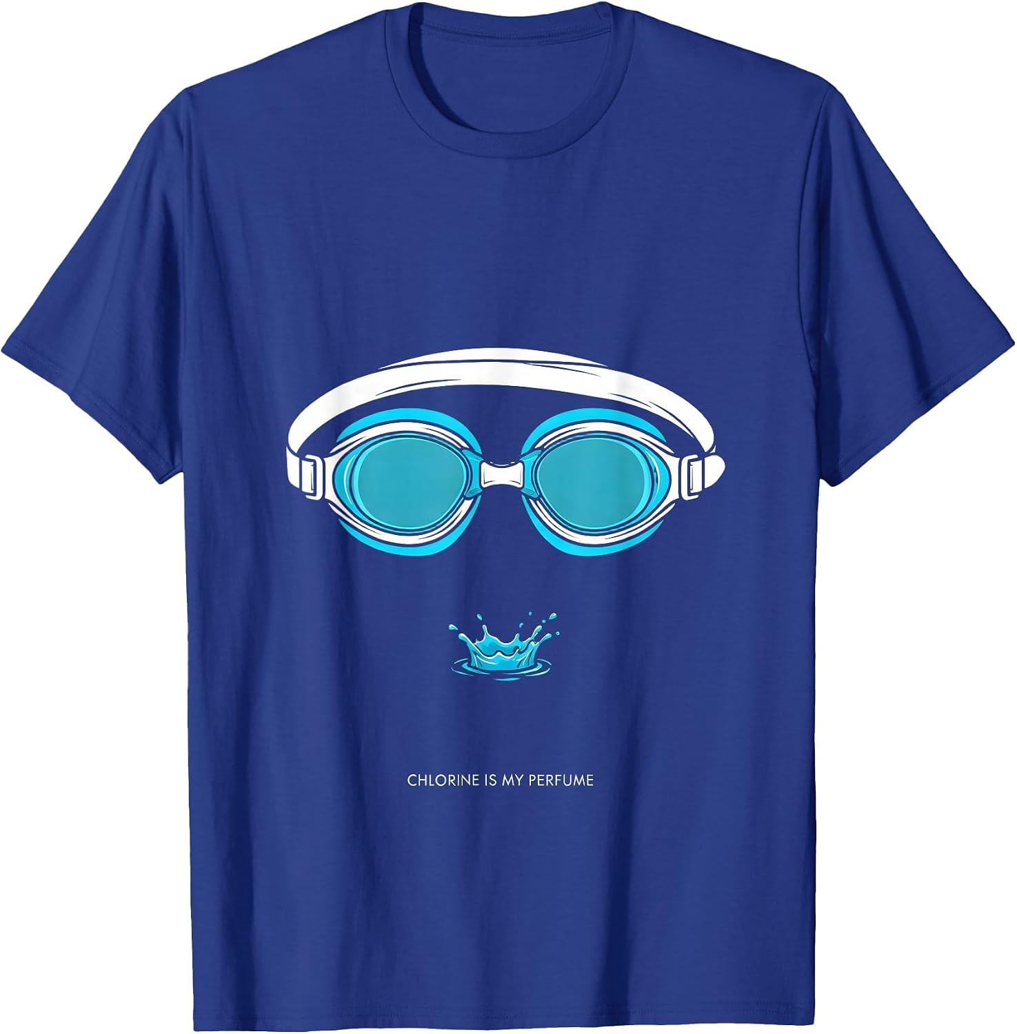 Chlorine Is My Perfume Funny Swimmer Gymnast Sport Lover T-Shirt image 5