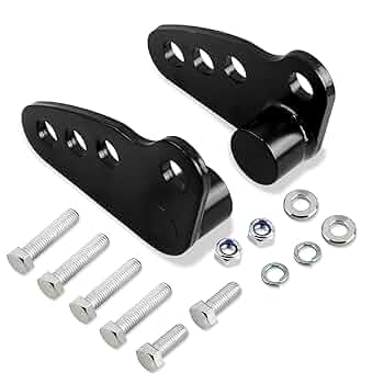ハーレー2点セット Amazon.com: SMOTRCC Highway Footpegs Adjustable Passenger
