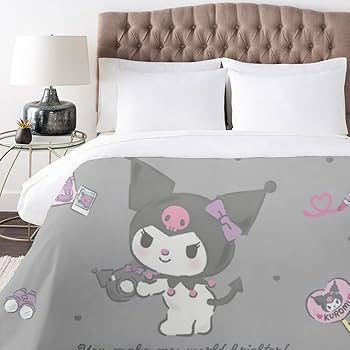 Amazon｜クロミ ちゃん 布団カバー ダブル 3点セット 寝具セット