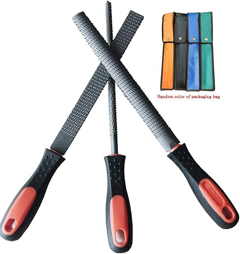 Juego de archivos de metal, 5 piezas, 10 pulgadas, lima de acero de alto carbono, trabajo para metal, madera, plástico