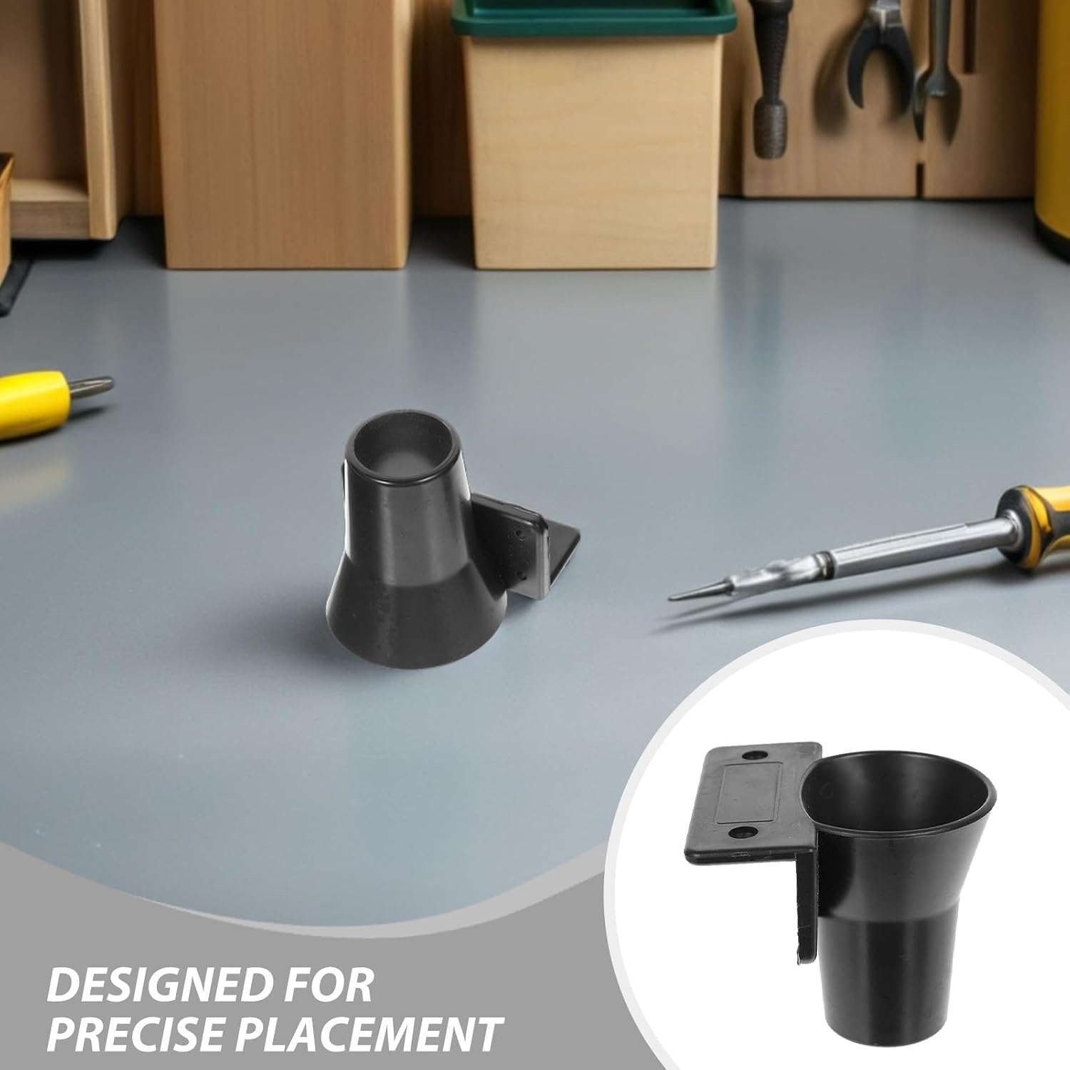 4pcs Electric Screwdrivers Wall Mounted Organizer Power Tool Holder Storage Rack Organizer for Garage and Workshop Screwdriver