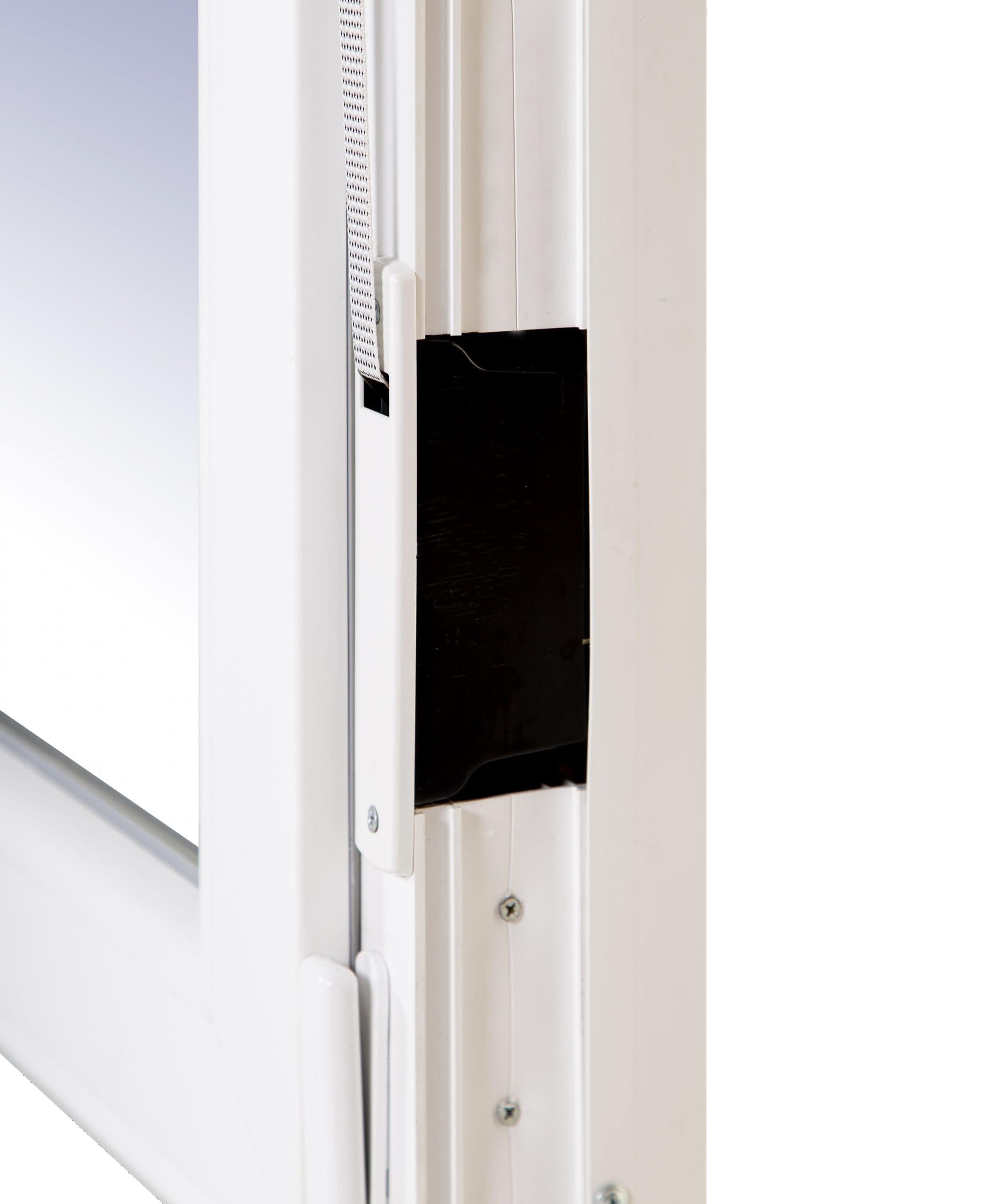 Ventanastock Ventana PVC 1400x1155 Practicable Oscilobatiente 2 hojas con Persiana de PVC