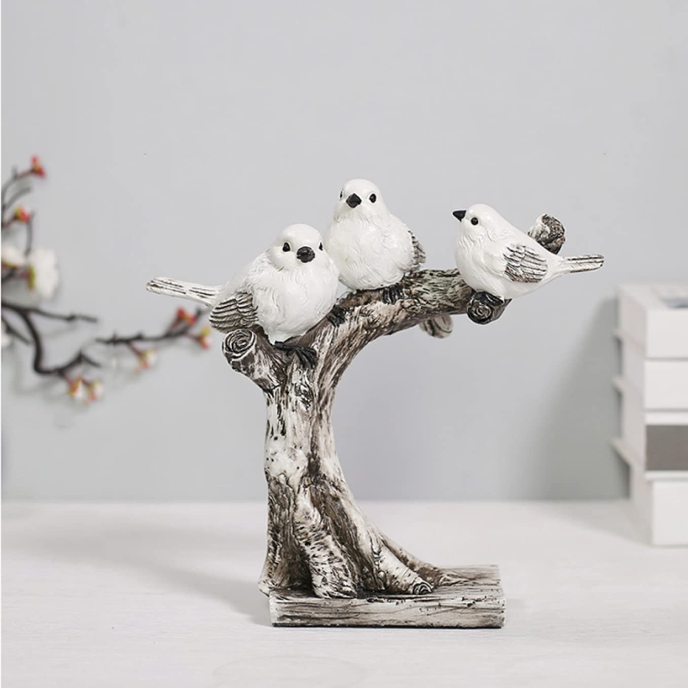 Amazon.co.jp: えんぎものの置物 動物の置物 鳥 置物 モダン置物 鳥の