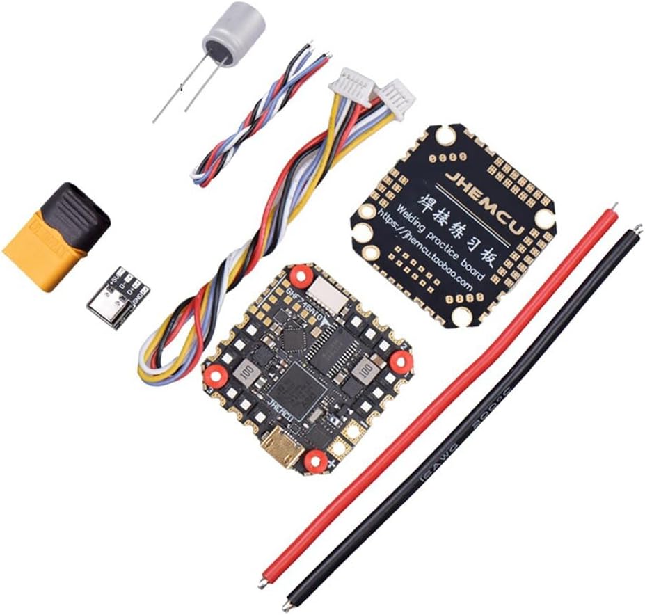 QWinOut GHF745AIO MPU6000 F745 Flight Controller Built-in BEC OSD Module for DIY RC Drone (50A)