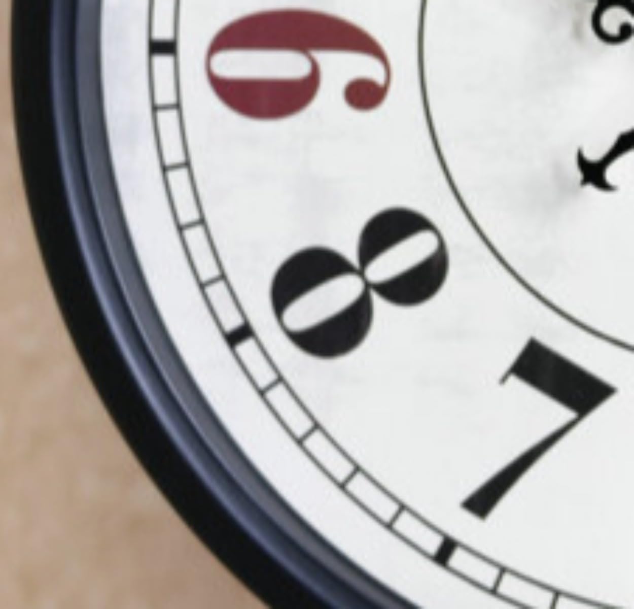 掛時計 巨大 アンティーククロック ナンバープレート 大きい カラフル