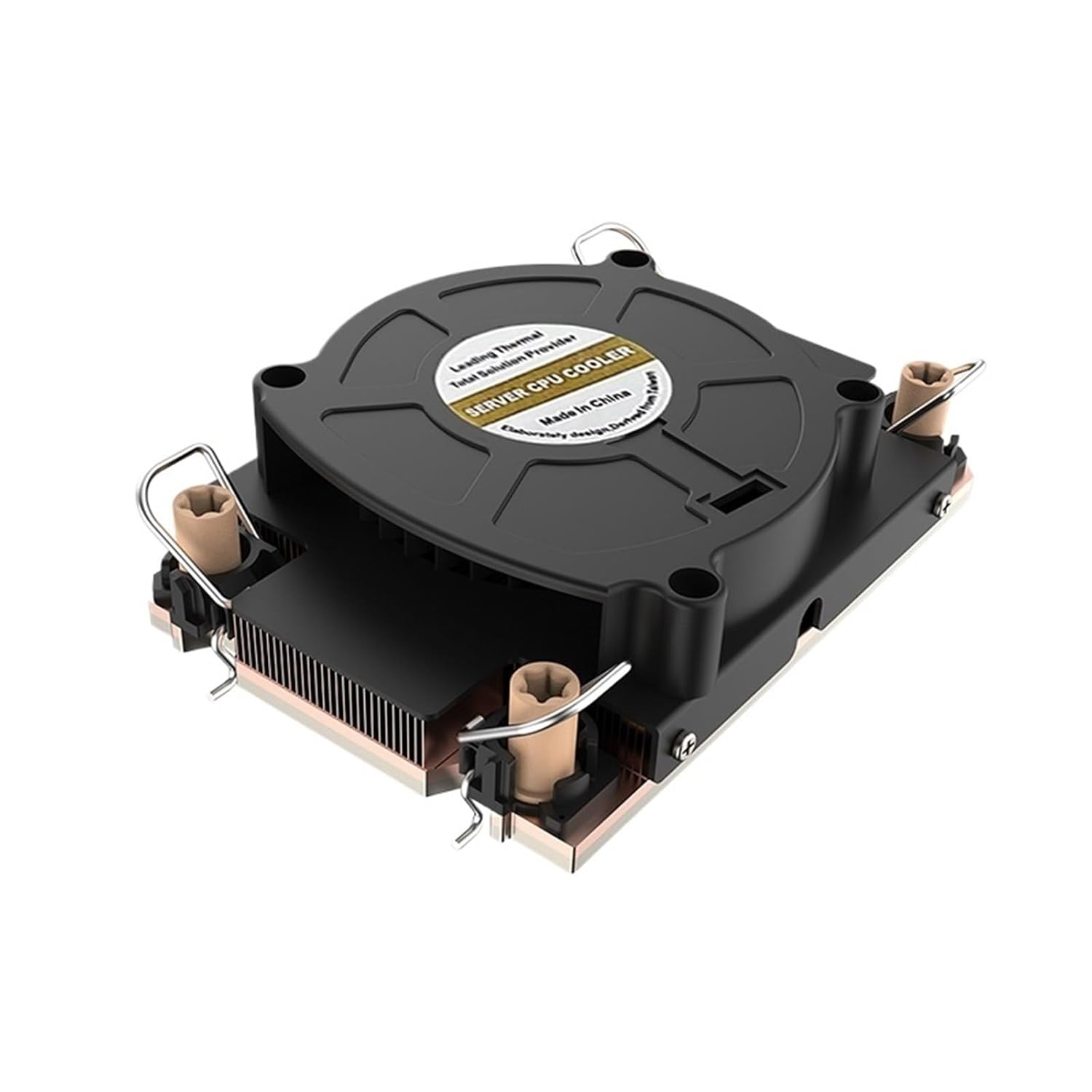 LGA4189 1U Active CPU Cooler FCLGA 4189 Heatsink with 8015 Fan TDP Upto 205W Recommend for 3rd Gen Xeon Processor(with Bracket_NO RGB)