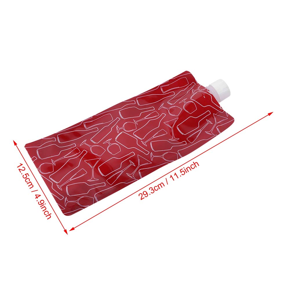Folding Water Bottle, 750ML Collapsible Water Hydration Bladder Bag Water Container for Outdoor Hiking Cycling Camping Running Picnic Hiking Camping - Image 2