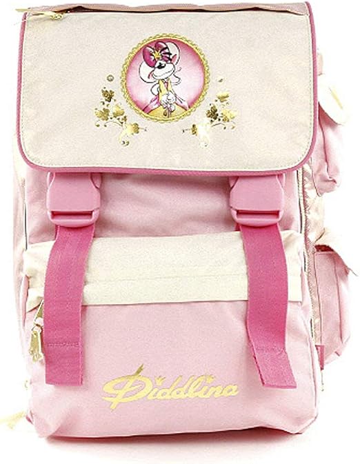 Sac à Main Diddl Diddlina Avec 2 Fermetures Zips - Dimensions 19x20cm - Occasion, état à Vérifier