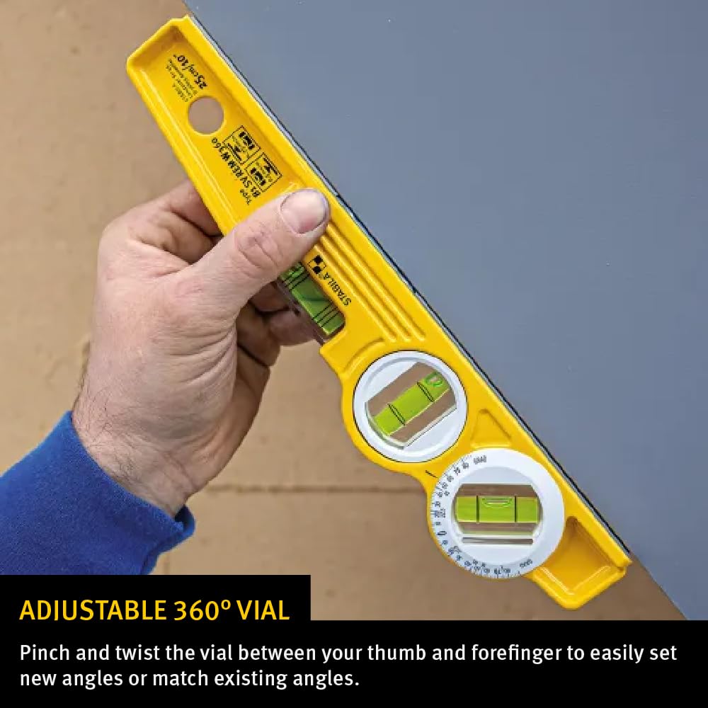 Stabila Torpedo Level - 10in Magnetic Level -4
