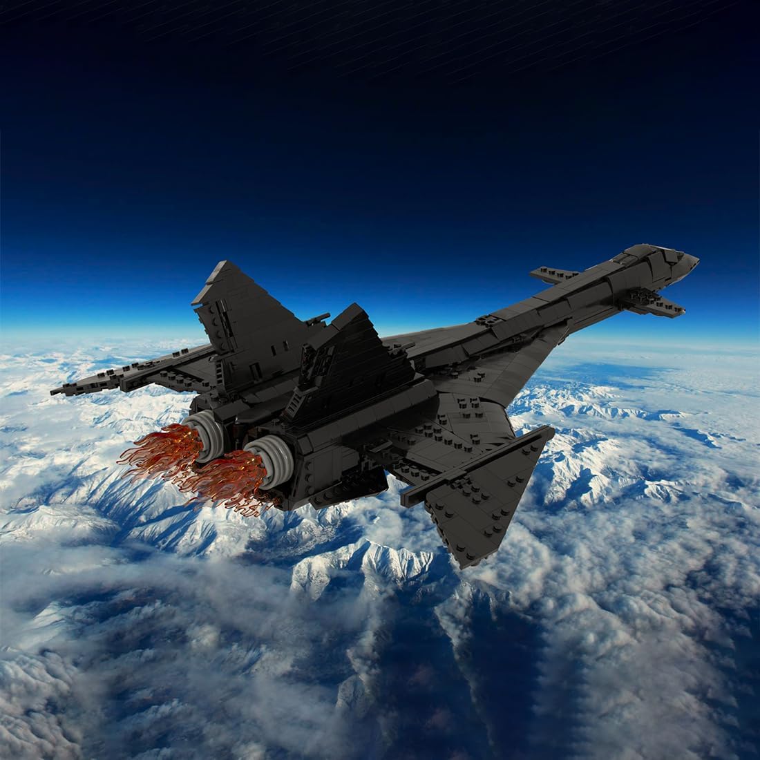 ミリタリー MIG-31 Firefox 未構築モデルキット – ソビエト超音速迎撃