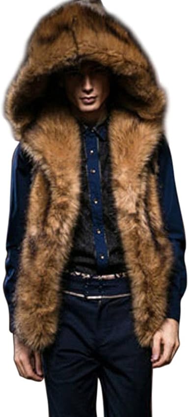 fur gilet jacket