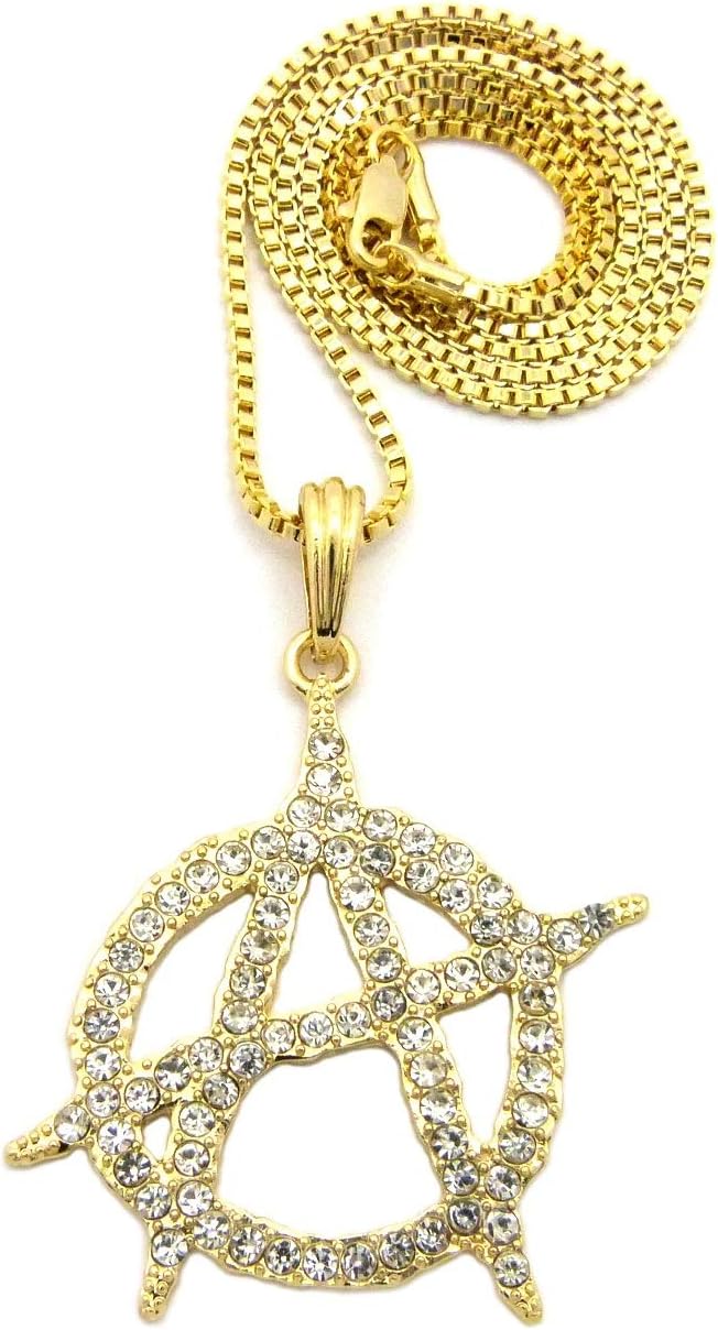 GWOOD Anarchy Pendant with Necklace