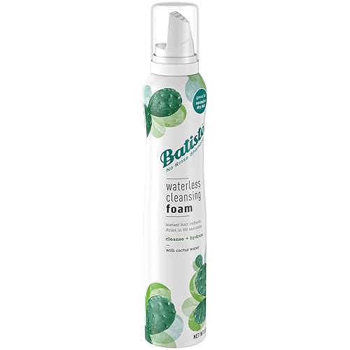 Miniatura 7 de Batiste - Espuma limpiadora sin agua e hidratada con agua de cactus, 3.60 onzas