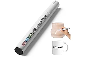 Art Underglaze Permanent Porcelain Paint Kit for Writing on Glazed Ceramic