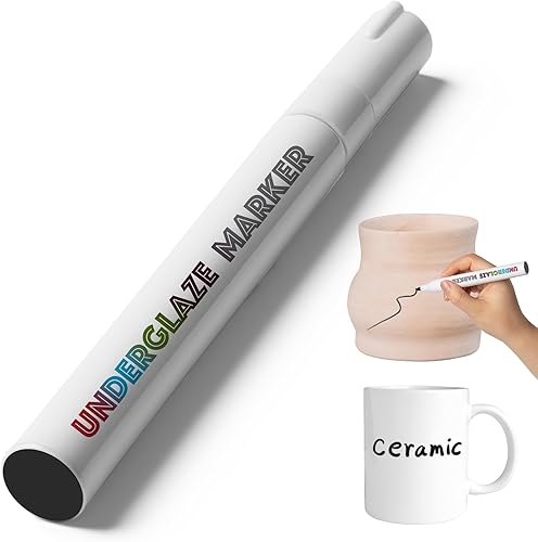 Art Underglaze Pintura de Porcelana Permanente Coloreado Marcadores de Esmalte Pluma de Escritura de Cerámica Esmaltada