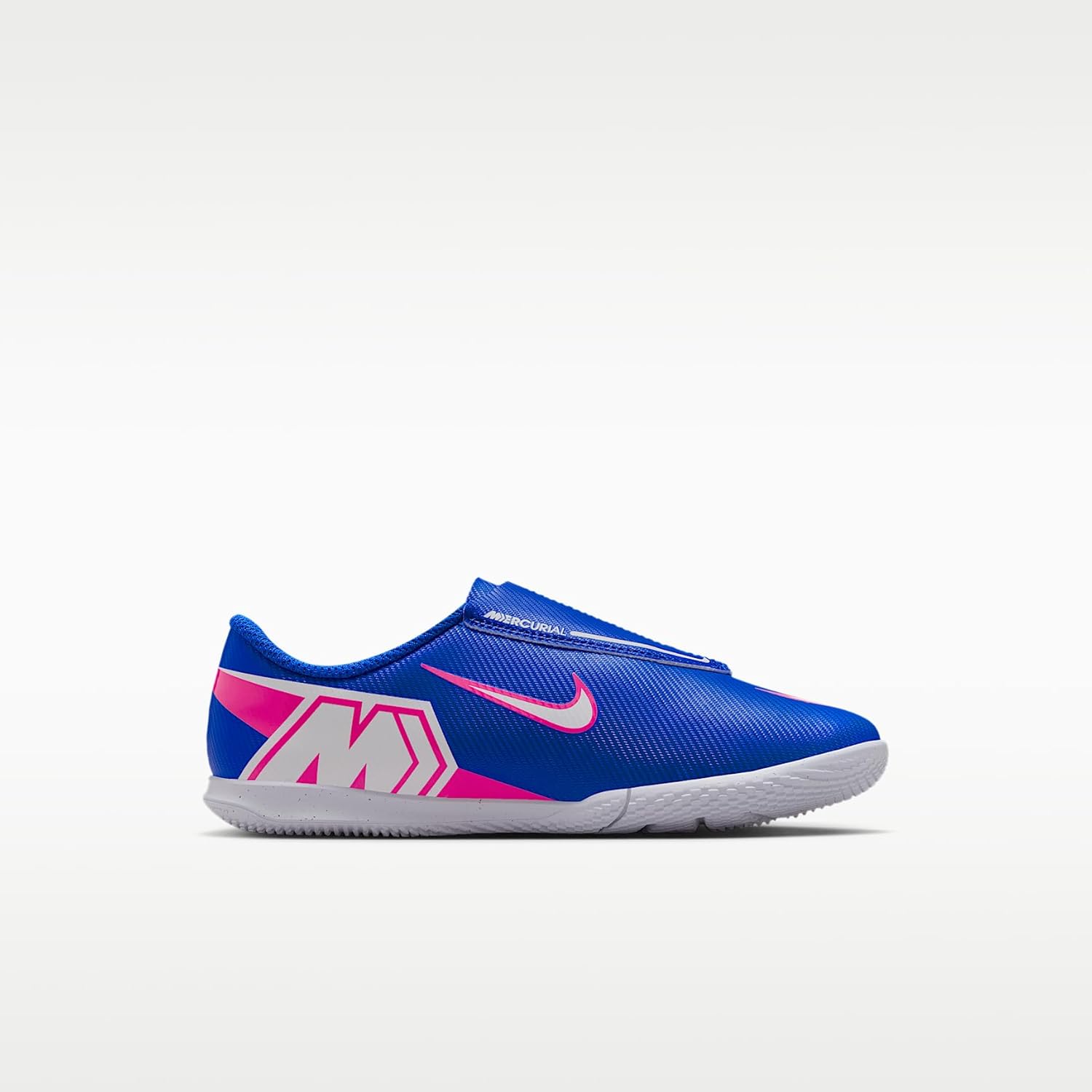 Nike Jr. Mercurial Vapor 16 Club Little Kids' IC Low-Top Soccer Shoes (Racer Blue/White)