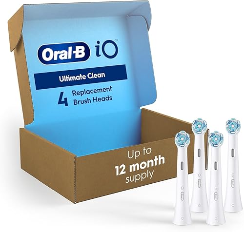 Miniatura 9 de Oral-B iO Series Ultimate Clean - Cabezales de cepillo de dientes eléctrico de repuesto para un cepillo de dientes eléctrico Oral-B 2 unidades,