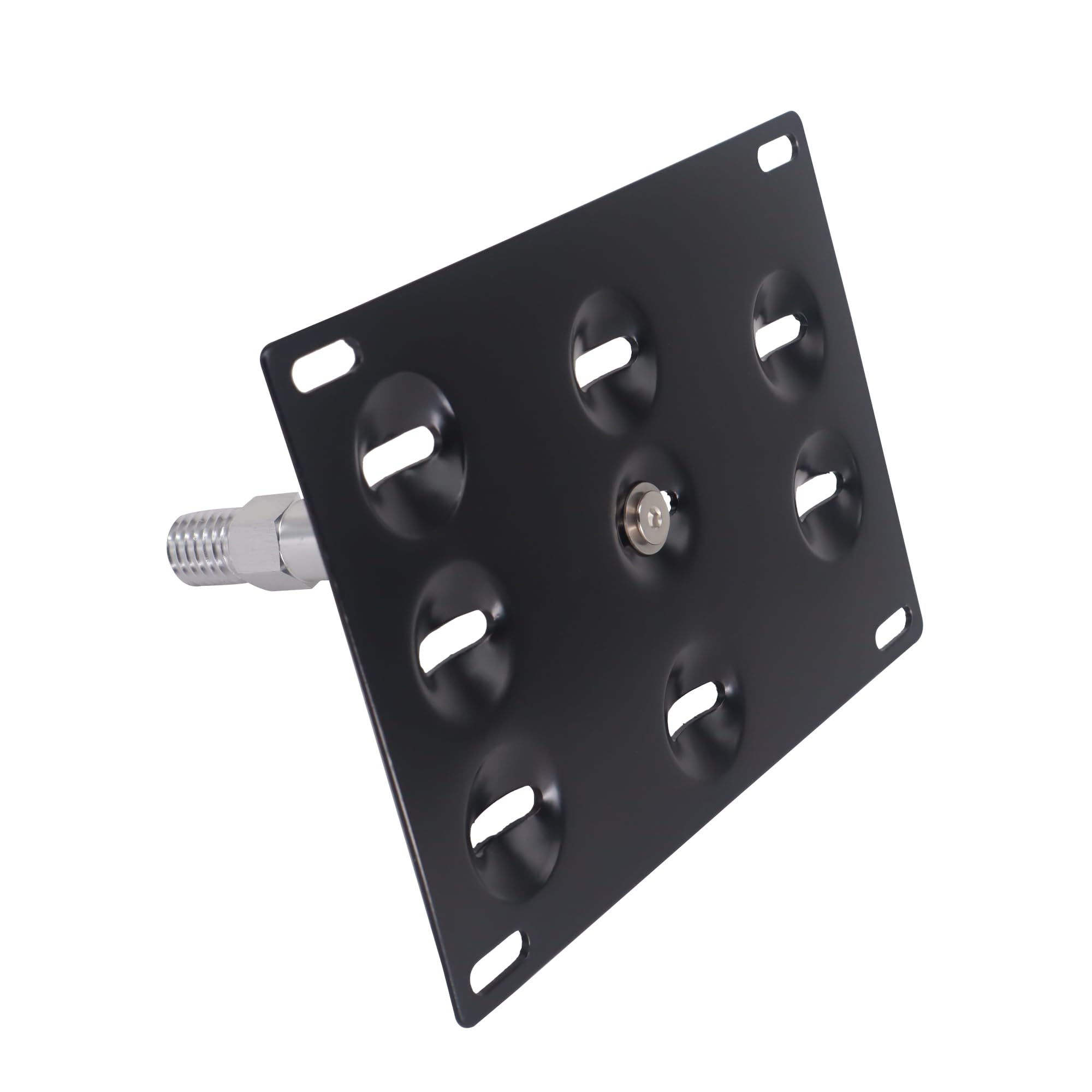 HiSport License Plate Holder Front Bumper Compatible with BMW F30 Sedan/F31 Wagon 3 Series F32 F33 F36 4 Series F10 F11 G30 G31 5 Series E84 X1, No