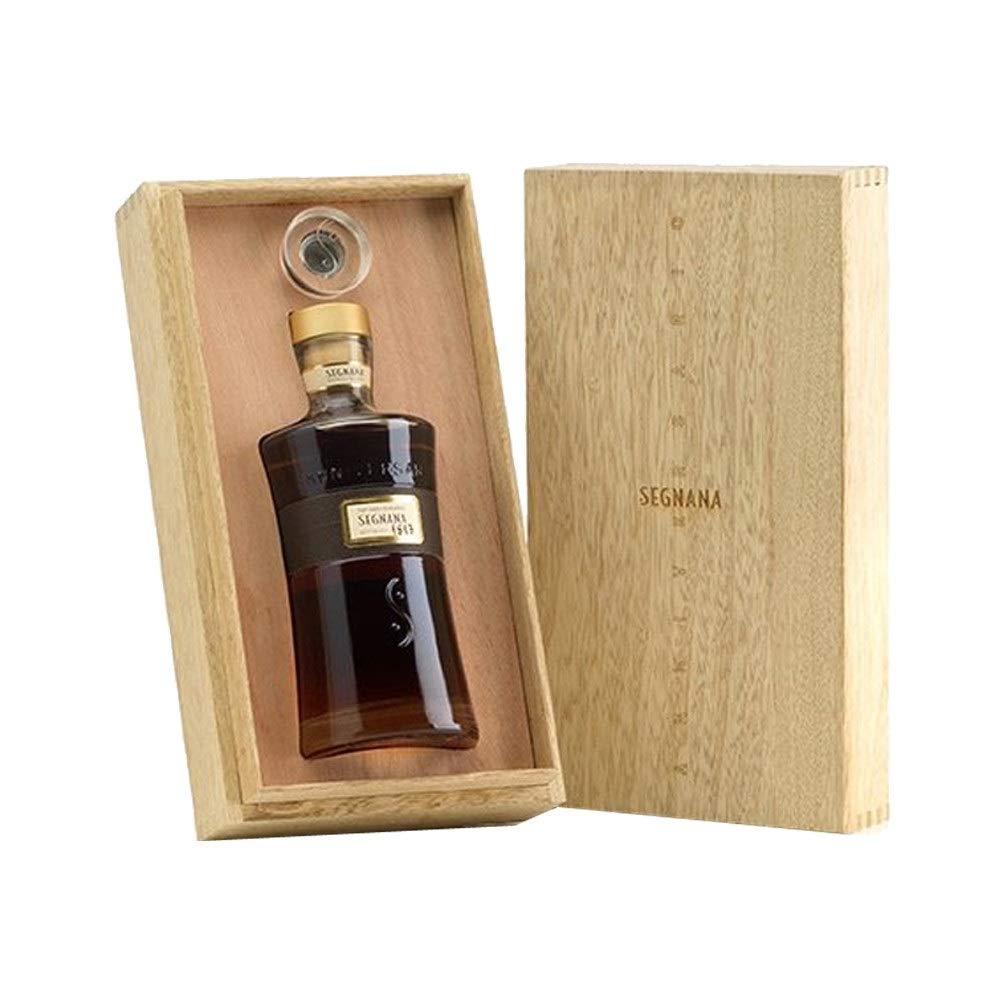 Grappa Segnana Anniversario In Cassetta Legno Cl 70