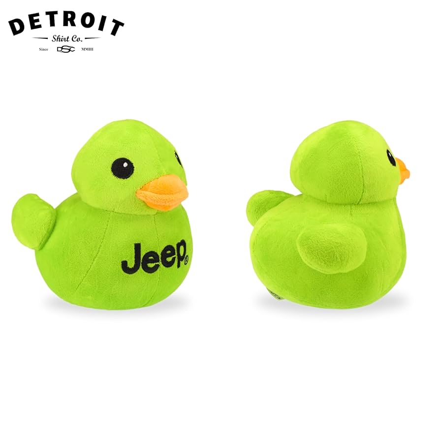 Amazon.co.jp: Jeep テキスト ロゴ ぬいぐるみ アヒルの