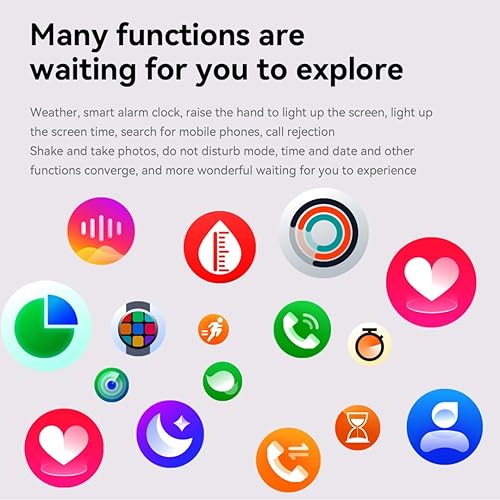 Miniatura 9 de El mejor reloj inteligente deportivo para hombre con pantalla AMOLED de 1.43 pulgadas, reloj inteligente con rastreador de actividad física, (IP68),