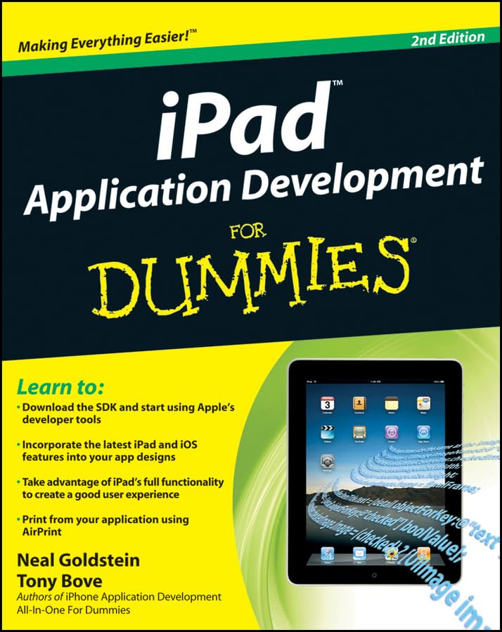 iPad Application Development For Dummies®