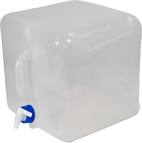 Stansport Portador de agua plegable de 5 galones