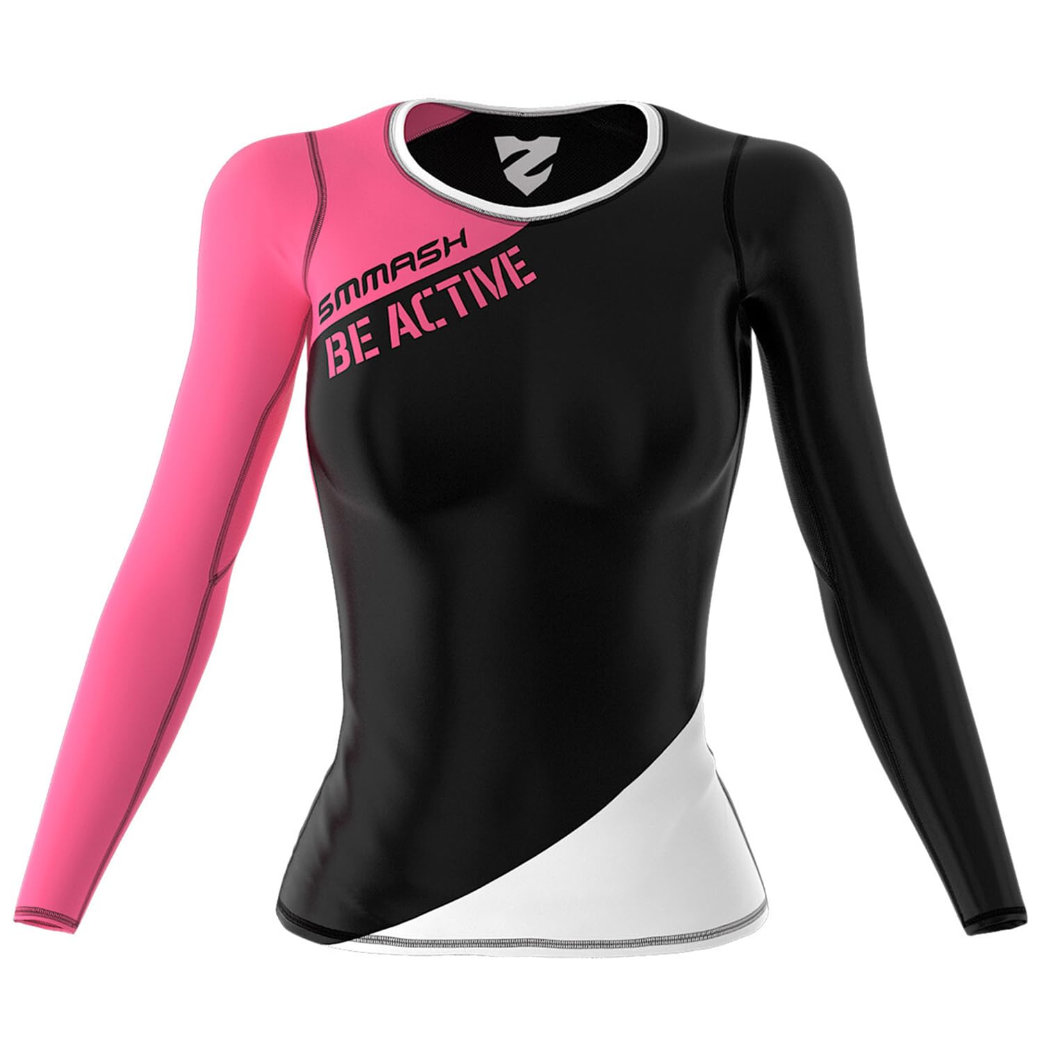 SMMASH Pride Womens Long Sleeve Compression Tops, Breathable and Light, Functional Thermal Shirt for Crossfit, Fitness, Yoga, Gym, Running, Sport Long Sleeved, Antibacterial Material… — view 24