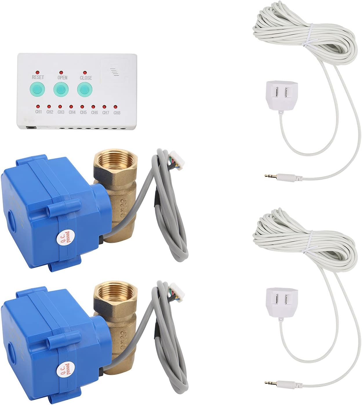 Water Leak Sensor,Automatic Water Leak Shut Off Valve System,Water Leak