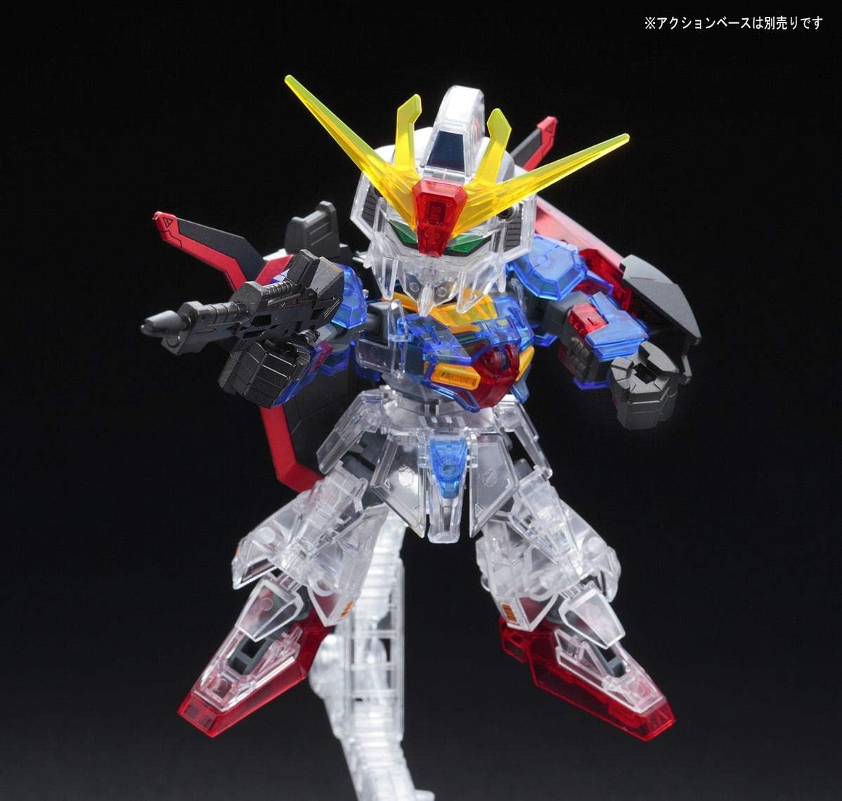 Gundam SD Gundam Cross Silhouette Model Kit: Limited Item Zeta Gundam (Cross Silhouette Frame Ver.) [Clear Color]