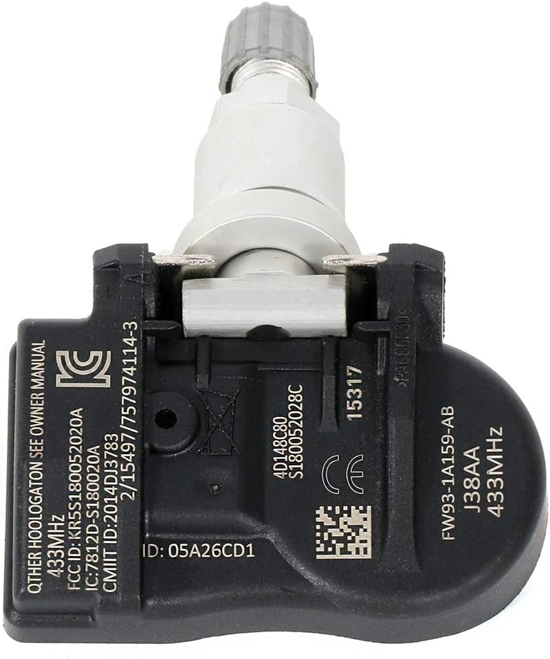433 MHz Tire Pressure Sensor Programmed TPMS Fit for 2005-2018 for Land Rover 529333N10 4pcs