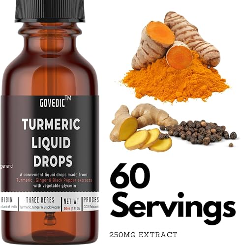 Miniatura 8 de Ashwagandha - Gotas líquidas concentradas de 1 onza líquida, 1.0 fl oz, 60 porciones de suplemento de extracto de tintura de raíz orgánica de 500 mg