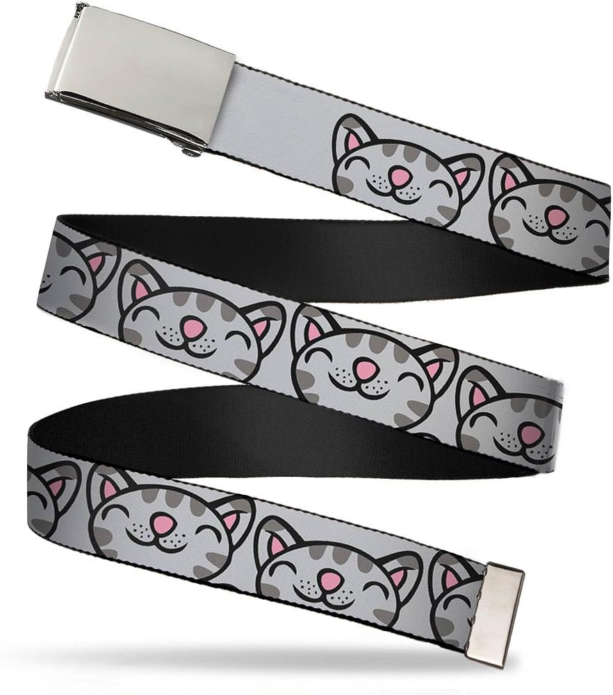 Adjustable Belt, Clamp Buckle, Cut-to-Fit, The Big Bang Theory Superhero Characters Group Bazinga