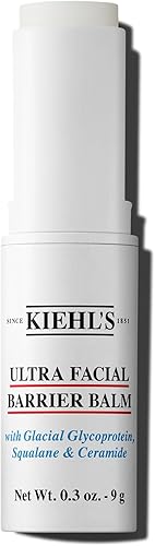 Kiehl's Ultra Facial Skin Barrier Repair Balm, On-the-go Stick Formula, All-day Hydration, Soft and Supple Skin, with Squalane and Ceramides, Wear Under or Over Makeup, for All Skin Types - 0.3 oz
