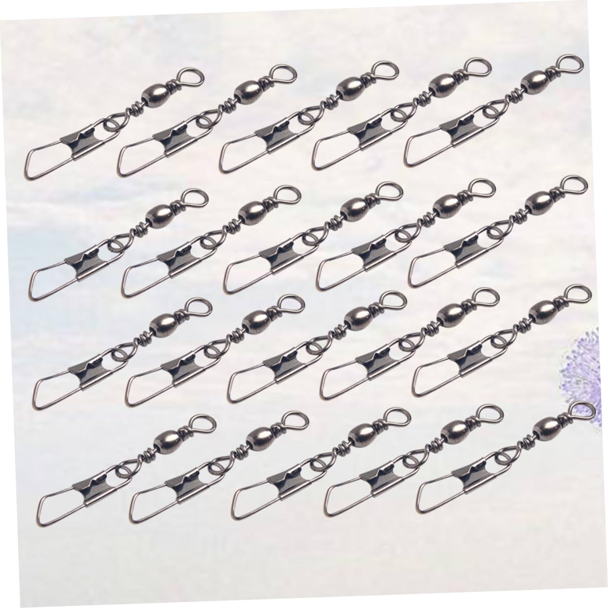 Toddmomy 600 Pièces Connecteur D'Hameçon De Pêche Connecteur Pivotant De Pêche Connecteur De Pêche Connecteur Roulant De Pêche Crochet De Pêche Ligne Connecteur Broche Style