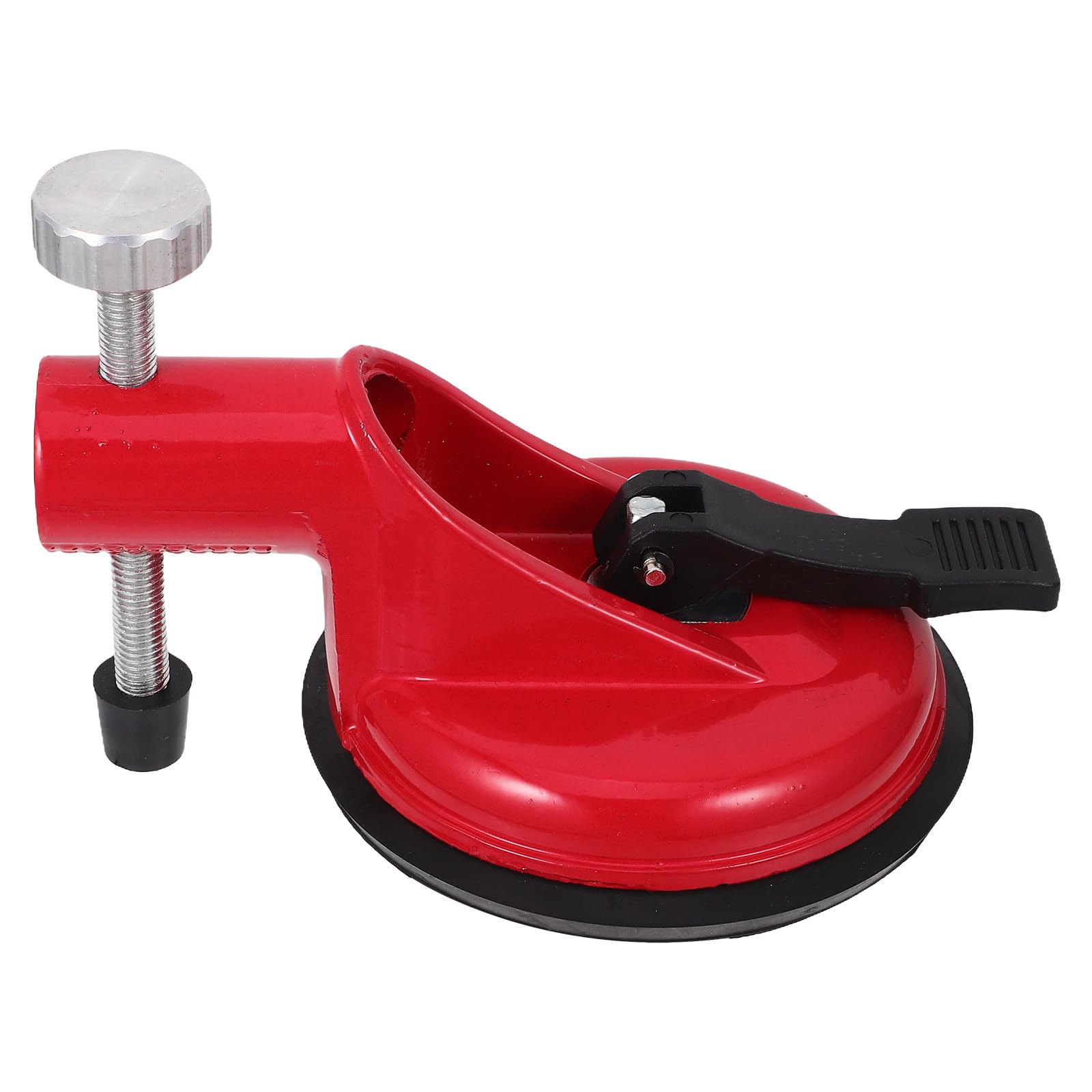 Tile Leveling Suction Cup Lifter Adjustable Knob for Glass and Tiles | Durable Metal and Rubber Build, Tension Adjuster Design, Construction Use for Installing and Stabilizing Levels