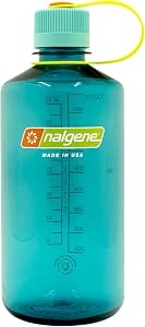 Nalgene Sustain Tritan BPA-Free Water Bottle Made with Material Derived from 50% Plastic Waste, 32 OZ, Narrow Mouth, 1 Count